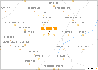 map of El Bueno