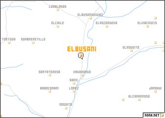 map of El Busani