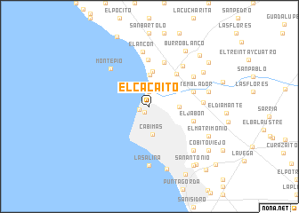 map of El Cacaíto