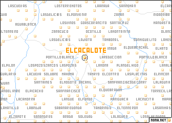 map of El Cacalote