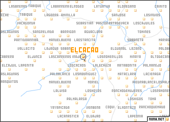 map of El Cacao