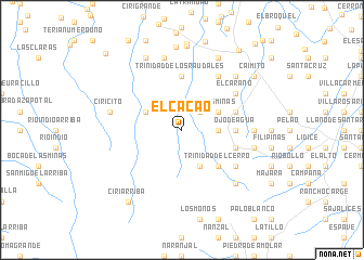 map of El Cacao