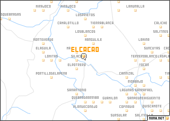 map of El Cacao