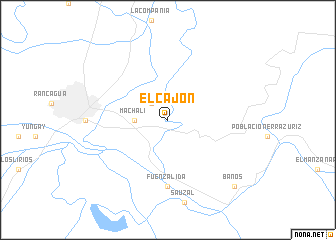 map of El Cajón