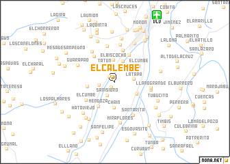 map of El Calembe