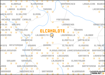 map of El Camalote