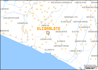 map of El Camalote