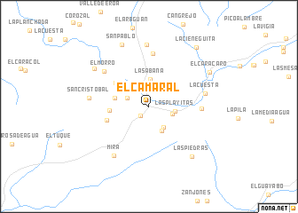 map of El Camaral