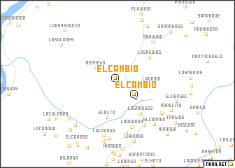 map of El Cambio