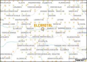 map of El Camotal