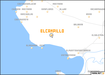 map of El Campillo