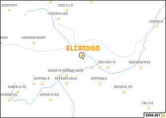 map of El Candido