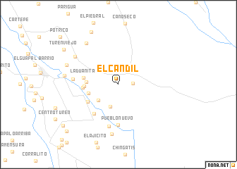 map of El Candil