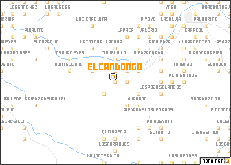 map of El Candongo