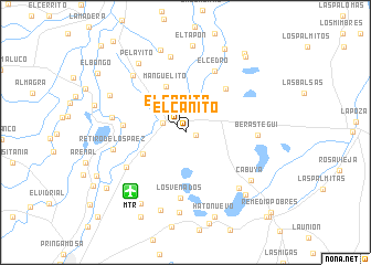 map of El Cañito