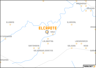 map of El Capote