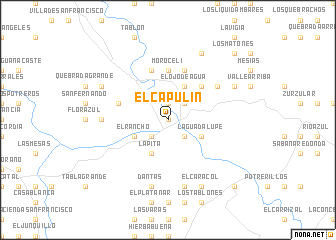 map of El Capulín