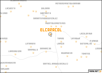 map of El Caracol