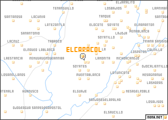 map of El Caracol