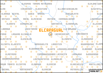 map of El Caragual