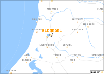 map of El Cardal