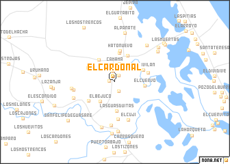 map of El Cardonal