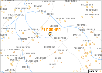 map of El Carmen