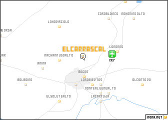 map of El Carrascal