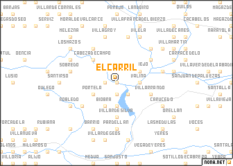 map of El Carril