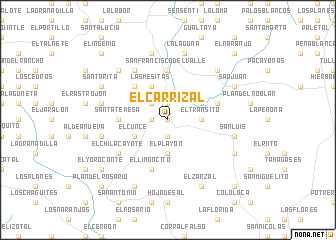 map of El Carrizal