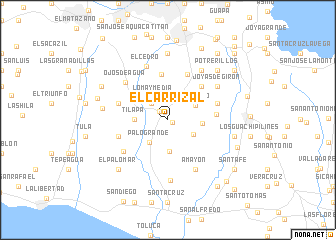 map of El Carrizal