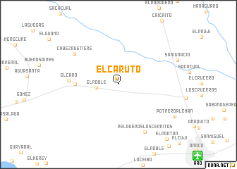 map of El Caruto