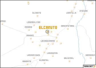 map of El Caruto