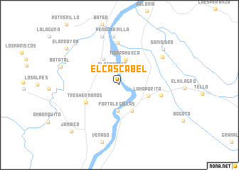 map of El Cascabel
