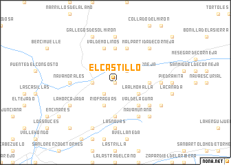 map of El Castillo