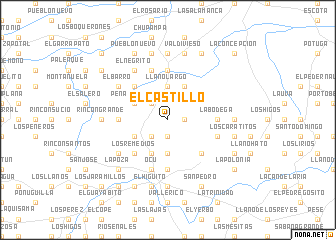 map of El Castillo