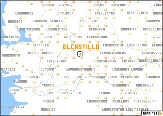 map of El Castillo