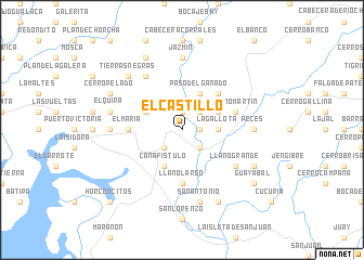 map of El Castillo