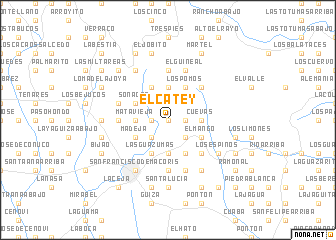 map of El Catey