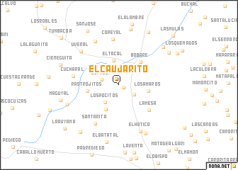 map of El Caujarito
