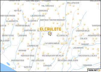 map of El Caulote