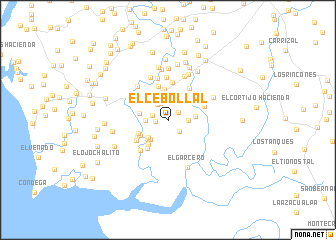 map of El Cebollal