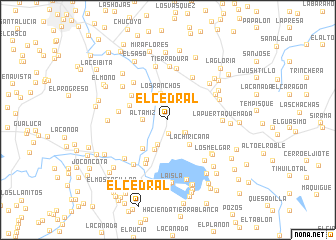 map of El Cedral