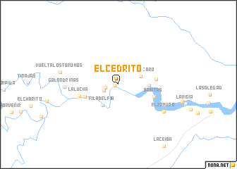map of El Cedrito