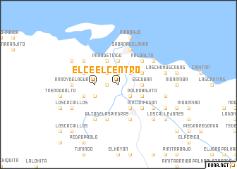 map of El Centro