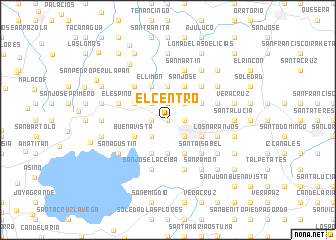 map of El Centro