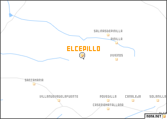 map of El Cepillo