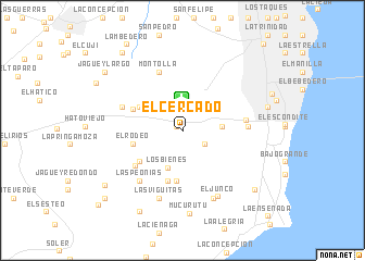 map of El Cercado