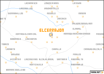 map of El Cerrajón