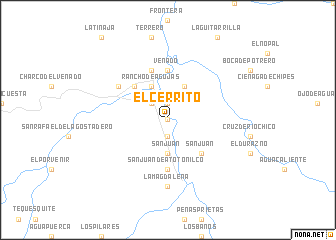 map of El Cerrito